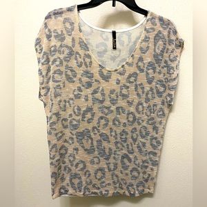Animal Print Blouse